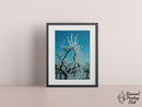 Broderie Diamant Arbre de Givre