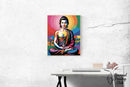 Broderie Diamant Bouddha Arc-en-Ciel
