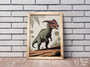 Broderie Diamant Dinosaure à Crête