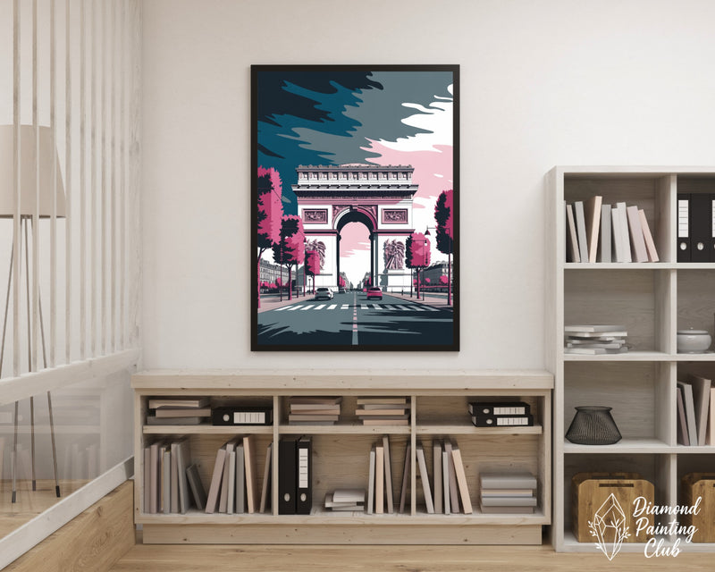 Broderie Diamant Arc de Triomphe Paris