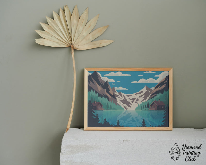 Broderie Diamant Chalets Montagne