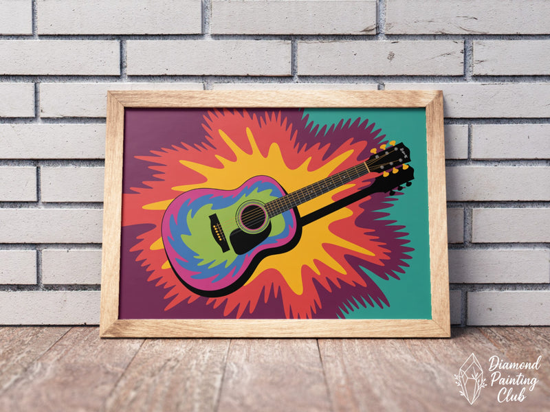 Broderie Diamant Explosion Sonore