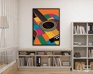 Broderie Diamant Patchwork Musical