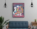 Broderie Diamant Orchestre des Aristochats