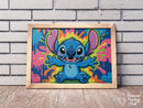Broderie Diamant Stitch Graffiti Multicolore