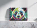Broderie Diamant Panda Pop Art Fluo