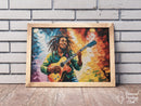 Broderie Diamant Guitare Rythmique
