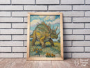 Broderie Diamant Dinosaure de Van Gogh