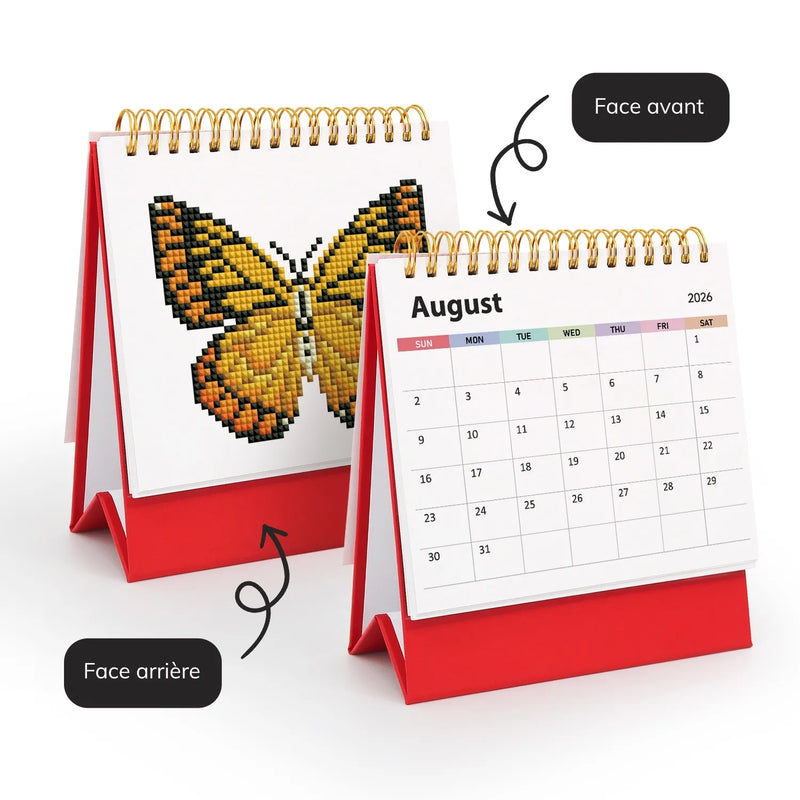 Calendrier Diamond Painting - Édition Papillons 2026