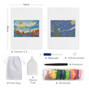 Mini Diamond Painting - Paysage Coloré & Nuit Étoilée (2 pièces)