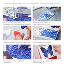 Calendrier Diamond Painting - Édition Papillons 2026