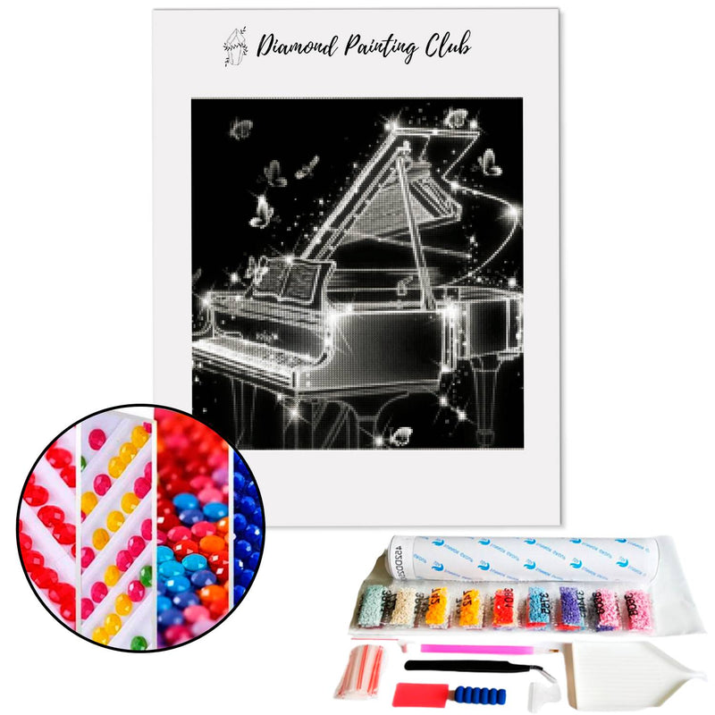 Broderie diamant Piano Brillant | 💎 Diamond Painting Club
