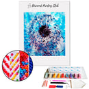 Broderie diamant Pissenlit Bleu | 💎 Diamond Painting Club