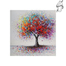 Broderie diamant Arbre Multicolore  | 💎 Diamond Painting Club