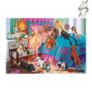 Broderie diamant Chambre & chiots | 💎 Diamond Painting Club