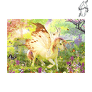 Broderie diamant Licorne Ailée | 💎 Diamond Painting Club
