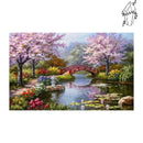 Broderie diamant Jardin Japonais  | 💎 Diamond Painting Club