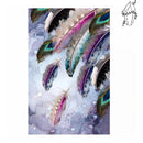 Broderie diamant Plume Etincelante | Diamond-painting-club.com