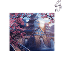 Broderie diamant Temple japonais | 💎 Diamond Painting Club