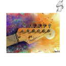 Broderie diamant tête de guitare | Diamond-painting-club.com