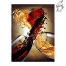 Broderie diamant Vin rouge & blanc | 💎 Diamond Painting Club