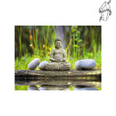 Broderie diamant Bouddha Méditation | Diamond-painting-club.com