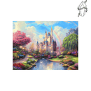 Broderie diamant Château Enchanté | 💎 Diamond Painting Club