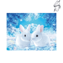 Broderie diamant Lapin Blanc | Diamond Painting Club