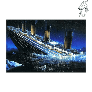 Broderie diamant Titanic | 💎 Diamond Painting Club