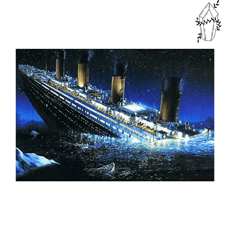 Broderie diamant Titanic | 💎 Diamond Painting Club