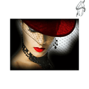 Broderie diamant femme fatale | 💎 Diamond Painting Club