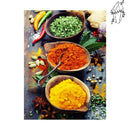 Broderie diamant Trois condiments | Diamond-painting-club.com