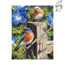 Broderie diamant Martin pêcheur Couple | Diamond-painting-club.com