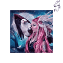 Broderie diamant Reine des aigles | 💎 Diamond Painting Club