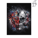 Broderie diamant Tigre et Crane | 💎 Diamond Painting Club