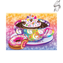 Broderie diamant Café gourmand | 💎 Diamond Painting Club