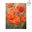 Broderie diamant Coquelicot | 💎 Diamond Painting Club