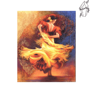 Broderie diamant Danseuse de Flamenco | 💎 Diamond Painting Club