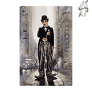Broderie diamant Charlie Chaplin  | 💎 Diamond Painting Club