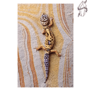 Broderie diamant Lézard sur un mur | 💎 Diamond Painting Club
