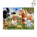 Broderie diamant Animaux de la ferme  | 💎 Diamond Painting Club