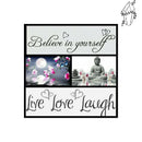 Broderie diamant Bouddha Believe in yourself | Diamond-painting-club.com