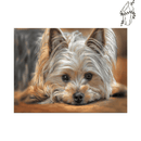 Broderie diamant Yorkshire calme | 💎 Diamond Painting Club