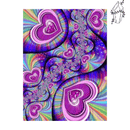 Broderie diamant Abstrait Coeur | 💎 Diamond Painting Club