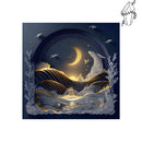Broderie diamant Phare au clair de lune | Diamond-painting-club.com
