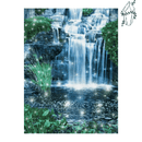 Broderie diamant Cascade Étincelante | 💎 Diamond Painting Club