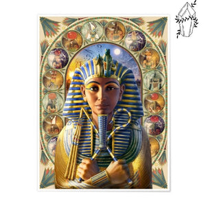Broderie diamant Sarcophage du Pharaon | Diamond-painting-club.com 
