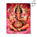 Broderie diamant Ganesh Rouge | 💎 Diamond Painting Club