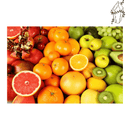 Broderie diamant Mélange de fruits | 💎 Diamond Painting Club