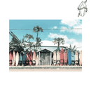 Broderie diamant Plage & planche de surf | 💎 Diamond Painting Club